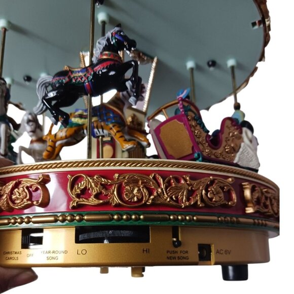 Mr. Christmas Carousel Holiday Carousel With Lights & Music multicolor - Picture 3 of 11